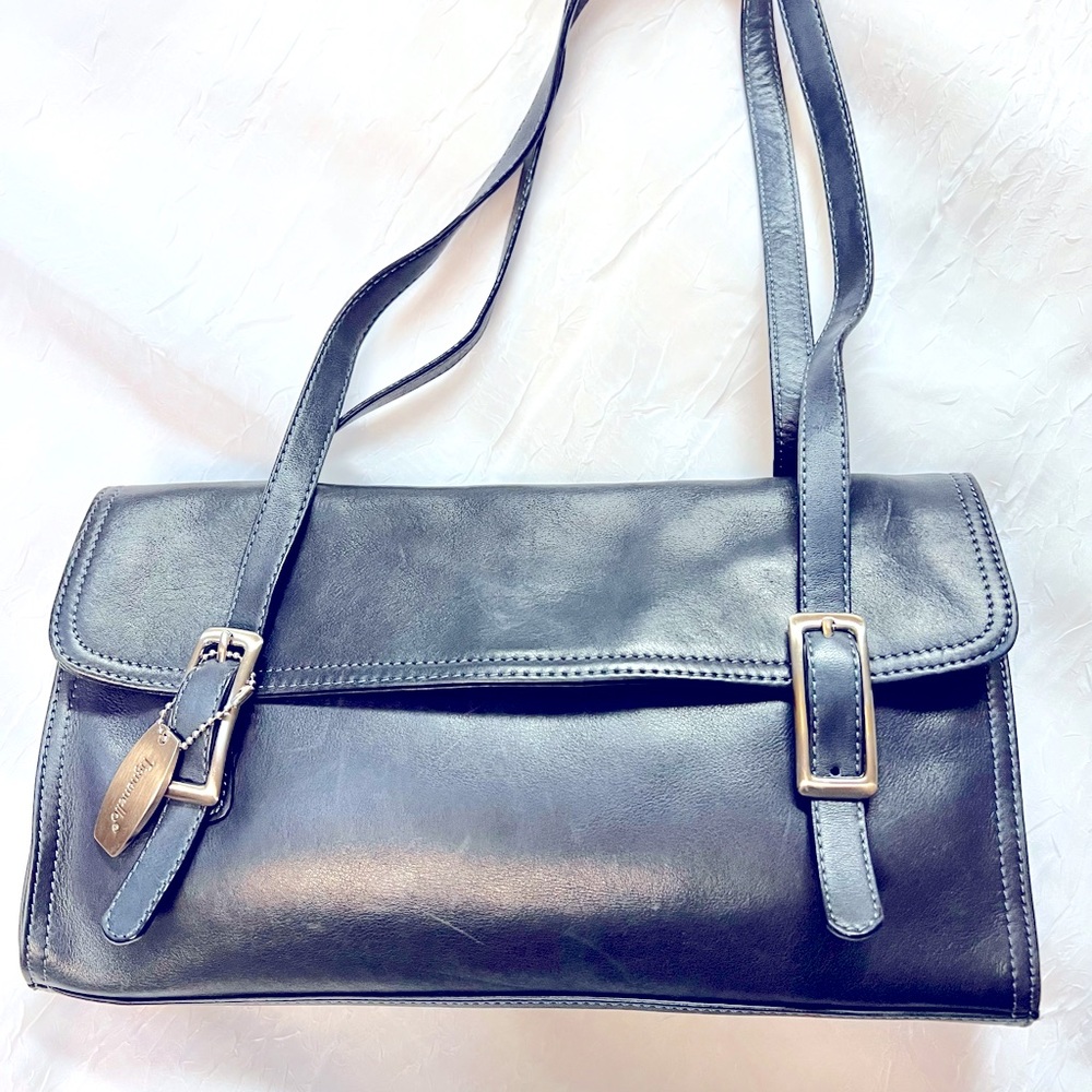 Navy blue Tignanello shoulder bag